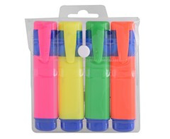 Highlighters Set - 4-Pack - GSR - ST353-4Piece