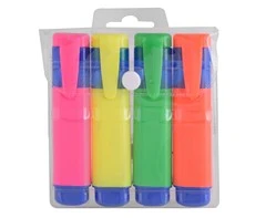 Highlighters Set - 4-Pack - GSR - ST353-4Piece