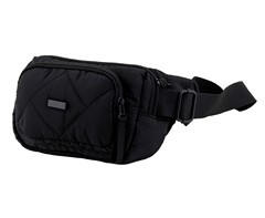 Quilted Double Pocket Moon Bag  - GSR - P2710B