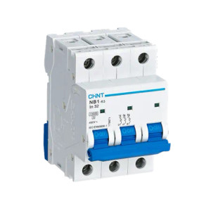 AC 6kA 3P 63A Circuit Breaker C-Curve 3 Phase AC 6kA 3P 63A Circuit Breaker C-Curve 3 Phase