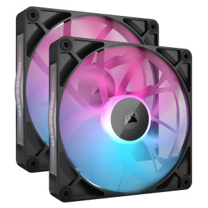 Corsair iCUE LINK RX140 RGB, Fan, 14 cm, 300 RPM, 1700 RPM, 36 dB, 94.7 cfm Corsair iCUE LINK RX140 RGB, Fan, 14 cm, 300 RPM, 1700 RPM, 36 dB, 94.7 cfm