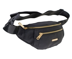 Triple Zip Moon Bag - GSR - P2720Bc