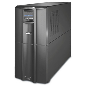 APC Smart-UPS, Line Interactive, 2200VA, Tower, 230V, 8x IEC C13+2x IEC C19 Outlets, SmartConnect Port+SmartSlot, AVR, L - TAR - SMT2200IC-TAR