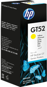 HP GT52 Yellow Original Ink Bottle - TAR - M0H56AE-TAR