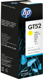 HP GT52 Yellow Original Ink Bottle - TAR - M0H56AE-TAR
