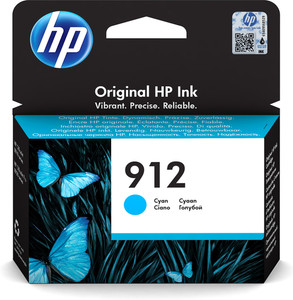 HP # 912 Cyan Original Ink Cartridge - TAR - 3YL77AE-TAR