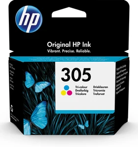 HP #305 Tri-Color Original Ink Cartridge - HP 2720/4120 - TAR - 3YM60AE-TAR