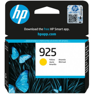 HP 925 Yellow Original Ink Cartridge - TAR - 4K0V8PE-TAR