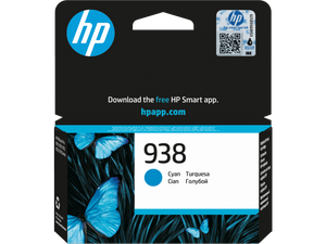 HP 938 Cyan Original Ink Cartridge - TAR - 4S6X5PE-TAR