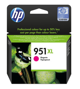 HP 951XL Magenta OfficeJet Ink Cartridge - TAR - CN047AE-TAR