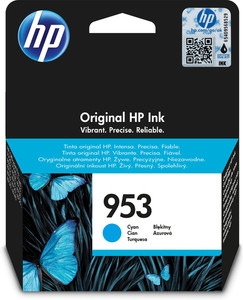 HP 953 Cyan Original Ink Cartridge - TAR - F6U12AE-TAR