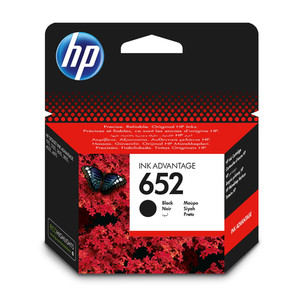HP 652 Black Ink Cartridge Ink Adnavntage 3835 - TAR - F6V25AE-TAR