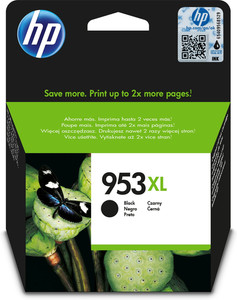 HP 953XL High Yield Black Original Ink Cartridge - TAR - L0S70AE-TAR