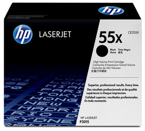 HP 55X HC Black Toner Cartridge - TAR - CE255X-TAR