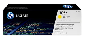 HP 305A Yellow LaserJet Toner Cartridge for LAserJet Pro 300 and 400 Color Series - TAR - CE412A-TAR