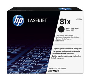 HP 81X Black Toner Cartridge - TAR - CF281X-TAR