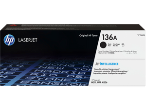 HP # 136A Black Original LaserJet Toner Cartridge - TAR - W1360A-TAR
