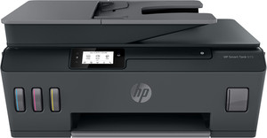 HP Smart Tank 615 Wireless All-in-One, Print, copy, scan, fax, ADF, wireless, RMPV 400 to 800 pages, 1 - 3 User, HP Smar - TAR - Y0F71A-TAR
