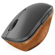 Lenovo Go Wireless Vertical Mouse  Cork. Our hands were not designed to be flat on tables for 8 hours a day, yet that is - TAR - 4Y51C33792-TAR