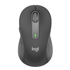 Logitech M650 Signature Bluetooth Mouse Graphite SmartWheel scrolling with quiet clicks and customizable side buttons. D - TAR - 910-006253-TAR