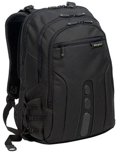 Targus 15.6in Ecospruce Backpack Convenient quick access pocket includes key clip, pen loops, business card holder, acce - TAR - TBB013EU-TAR