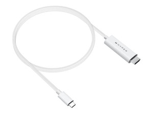 Targus - Hyper 4K USB-C to HDMI Cable - White Share 4K60Hz Content with a Single Cable, Simple Plug and Play Design, Uni - TAR - HD6007WHGL-TAR