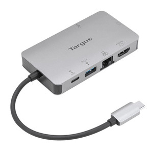 Targus - USB-C Single Video 4K HDMI/VGA Dock Connect one external HDMI display (max resolution 4K@30Hz) or one VGA displ - TAR - DOCK419EUZ-TAR