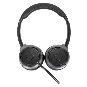 Targus Wireless Stereo Headset Omni-directional microphone and ambient directional noise-suppression technology, Detacha - TAR - AEH104GL-TAR