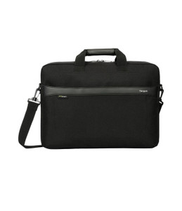 Targus 15.6" GeoLite EcoSmart Essential Laptop Case Zippered, padded laptop compartment with document divider, Removable - TAR - TSS984GL-TAR