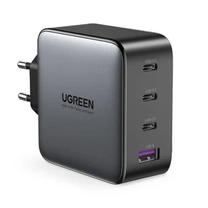 Ugreen 4 Port GaN PD Home Charger - 100W Type-C port with Power Delivery 3.0. fast charge your PD compatible devices. Ma - TAR - UG-CD226-40747-TAR