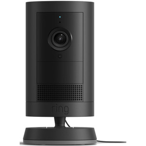 Ring - Outdoor Camera Plus (2K) Plug-In - Black - TAR - B0D23SN2PB-TAR