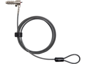 HP Essential Nano Combination Cable Lock 49 x 18 x 9mm One-year limited warranty - TAR - 63B31AA-TAR