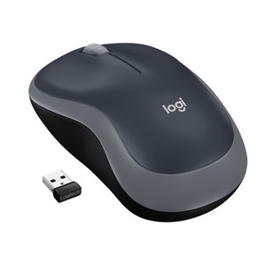 Logitech Wireless Mouse M185 - Swift Grey - 2.4GHZ - N/A - EMEA-808 - 10PK Arca Auto Compact wireless mouse with 2.4 GHz - TAR - 910-002235-TAR