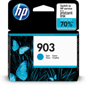 HP 903 Cyan Original Ink Cartridge - TAR - T6L87AE-TAR