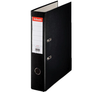 ESSELTE 81137 A4 Polypropylene Lever Arch Black Each-ALF81102