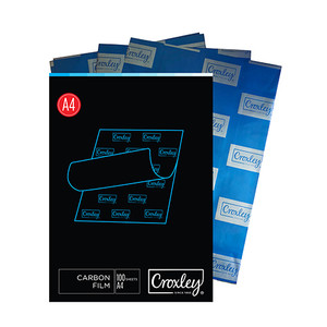 CARBON FILM A4 100 SHEETS - BLUE INK-CARB100