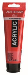 ROYAL TALENS AMSTERDAM Acrylic Colour - 120ml Tube (Pyrrole Red)-RT17093152