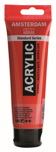ROYAL TALENS AMSTERDAM Acrylic Colour - 120ml Tube (Naphthol Red Medium)-RT17093962