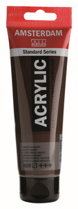 ROYAL TALENS AMSTERDAM Acrylic Colour - 120ml Tube (Burnt Umber)-RT17094092