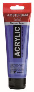 ROYAL TALENS AMSTERDAM Acrylic Colour - 120ml Tube (CobaLight Blue - ULightram.)-RT17095122