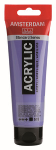 ROYAL TALENS AMSTERDAM Acrylic Colour - 120ml Tube (Ultramarine Violet Light)-RT17095192