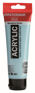 ROYAL TALENS AMSTERDAM Acrylic Colour - 120ml Tube (Sky Blue Light)-RT17095512