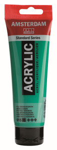 ROYAL TALENS AMSTERDAM Acrylic Colour - 120ml Tube (Emerald Green)-RT17096152