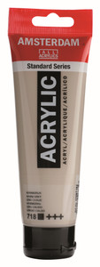 ROYAL TALENS AMSTERDAM Acrylic Colour - 120ml Tube (Warm Grey)-RT17097182