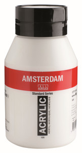 ROYAL TALENS AMSTERDAM Acrylic Colour - 1 Litre (Titanium White)-RT17711052