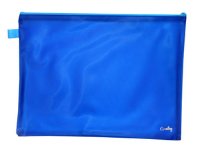 CROXLEY CREATE Bright PVC NEON Book Bag (Blue)-BAG1504