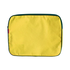 CROXLEY CANVAS GUSSET BOOK BAG EA YELLOW-BAG1608