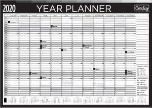 CROXLEY Year Planner With Marker-CXPP01