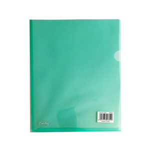 CROXLEY Document Wallet with Gusset - A4  (Green) (Pack of 12)-DOC31106N