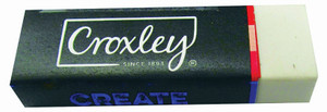 CROXLEY CREATE Eraser - 6.2 x 2 x 1 cm (Pack of 20)-ERA4420 CROXLEY CREATE Eraser - 6.2 x 2 x 1 cm (Pack of 20)-ERA4420